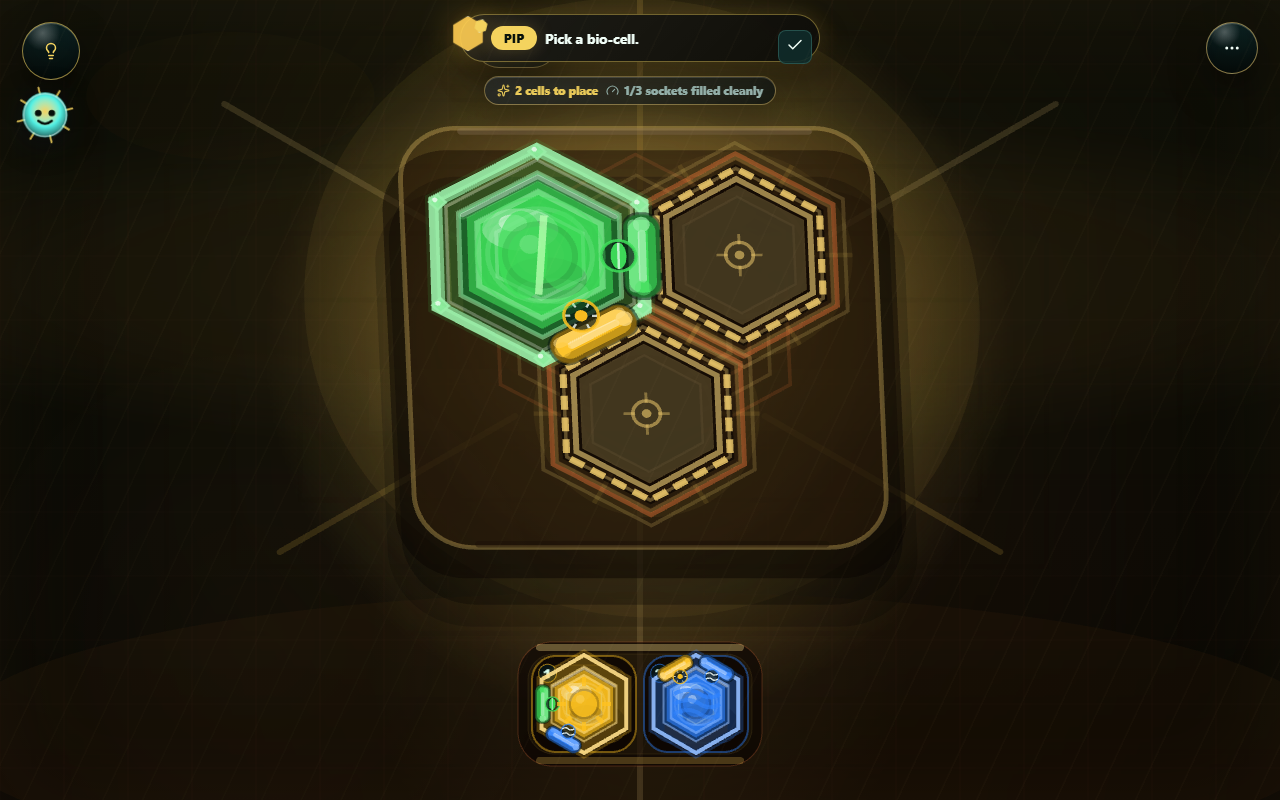 Genesis — Bioforge gameplay board, wide layout